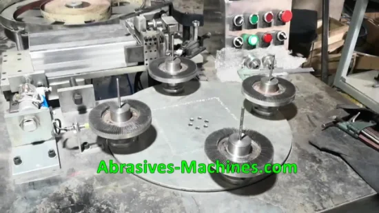 Máquina de fabricação de roda de aba montada de alta qualidade da iSharp Abrasives na China