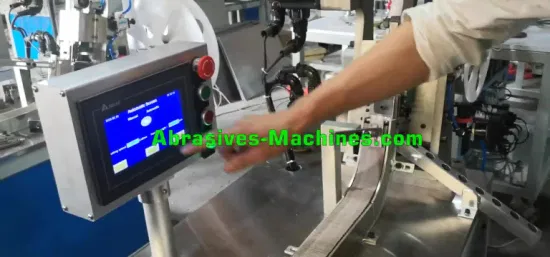 Roda de aba direta da fábrica que faz a máquina de produção de máquina de corte de roda de aba abrasiva
